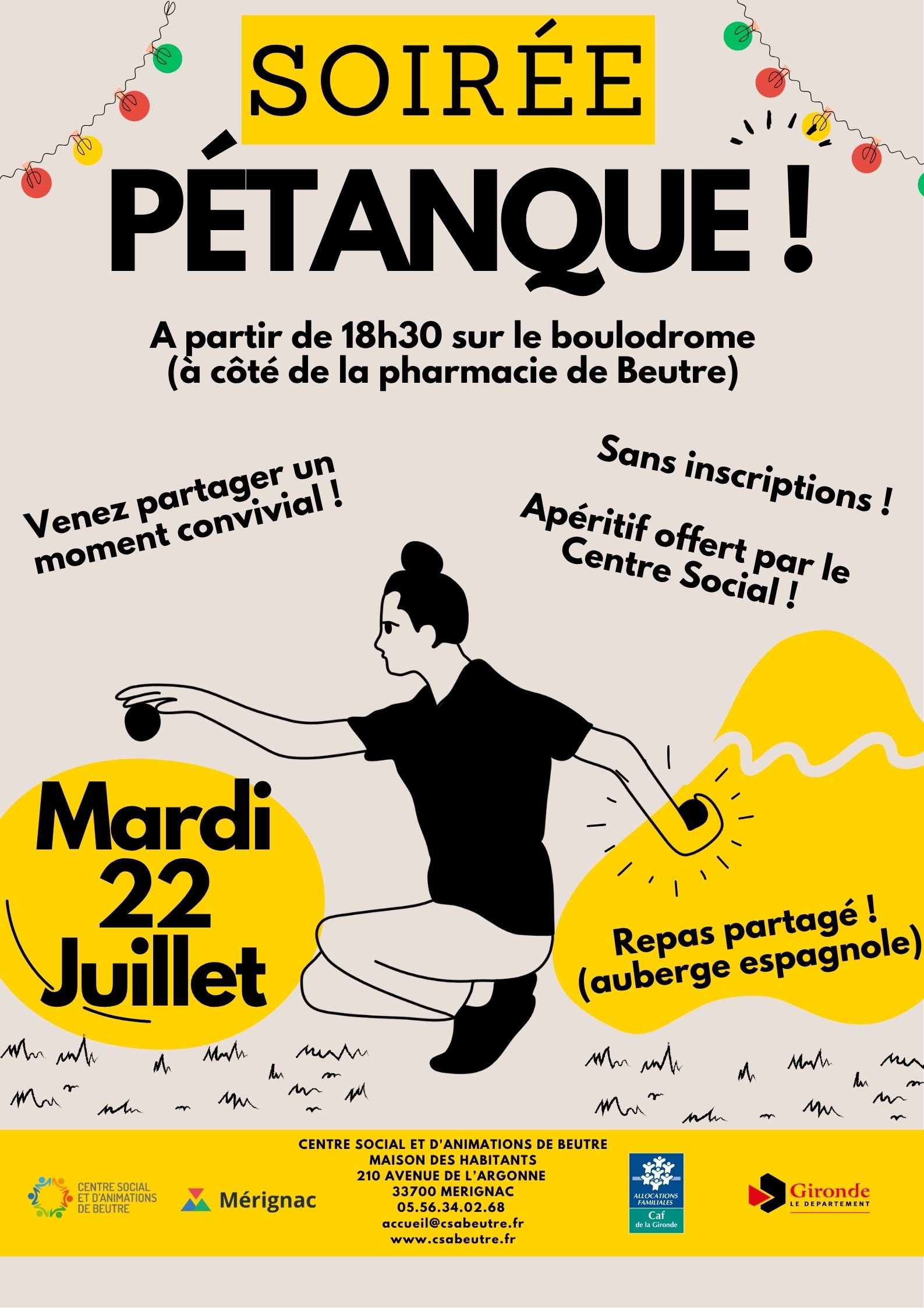 22/07/25 Soirée Pétanque